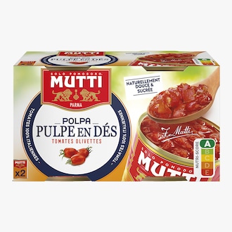 Pulpe en dés Mutti
