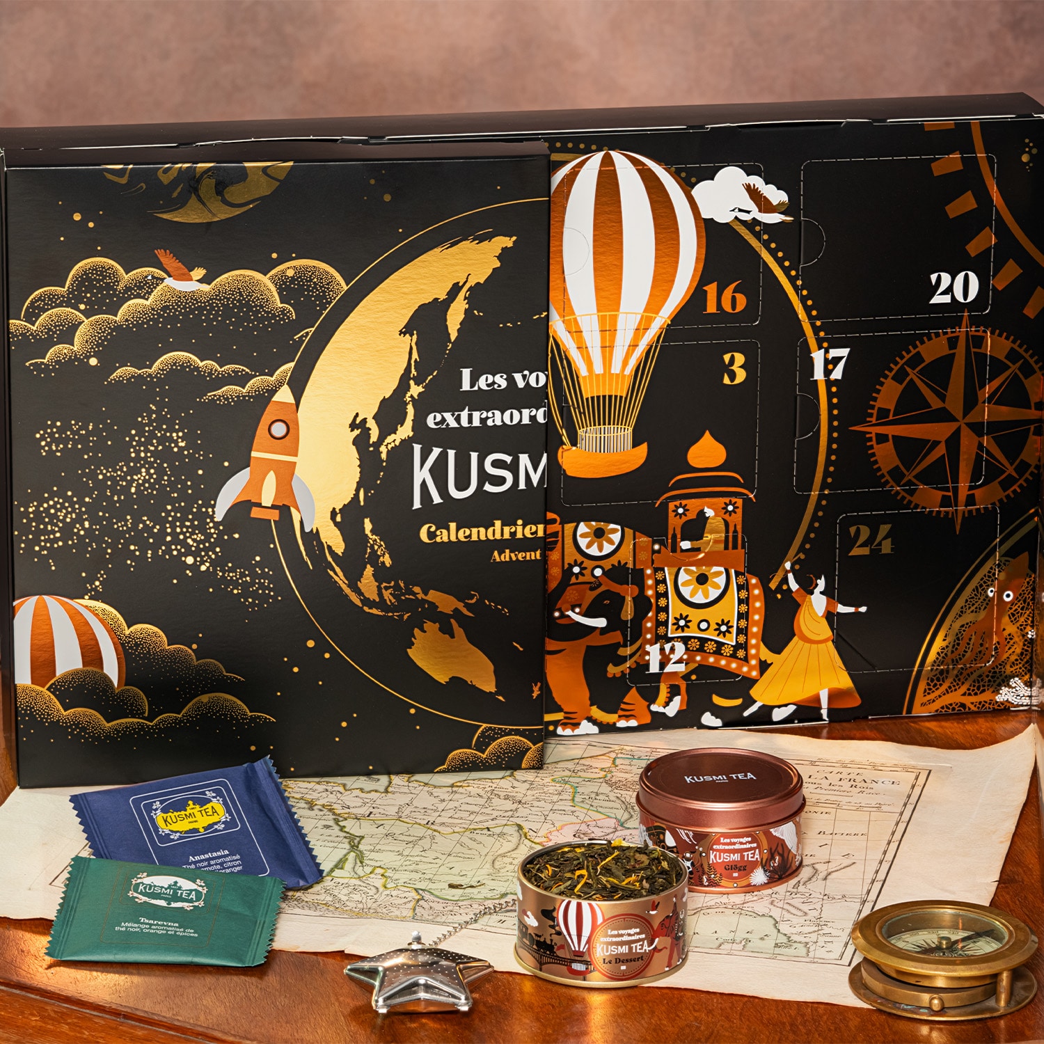 Calendrier de l’Avent - Thés Kusmi Tea