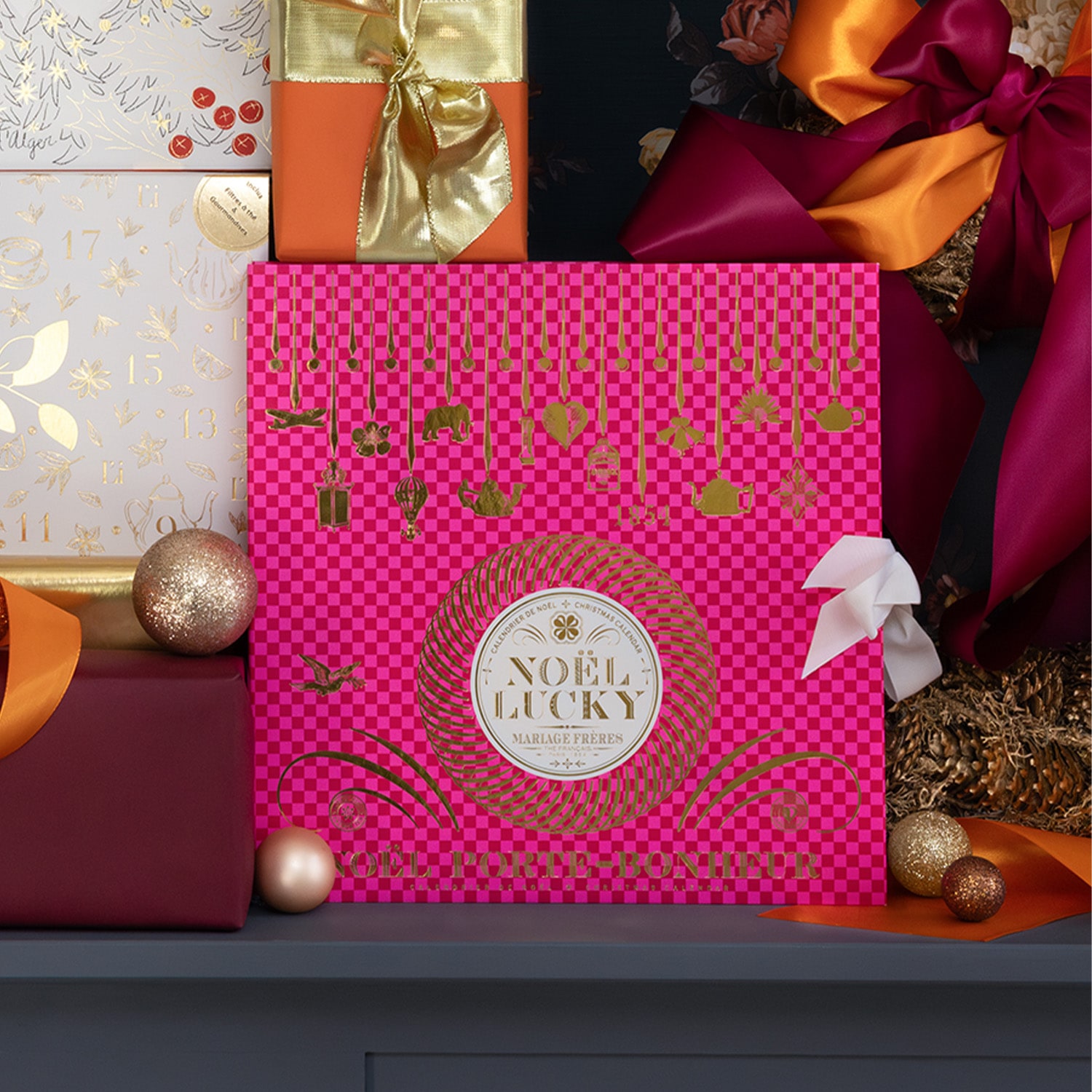 Calendrier de l’Avent thés - Noël Porte-bonheur Mariage Frères