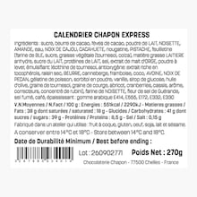 Calendrier de l'avent Chapon Express Chapon