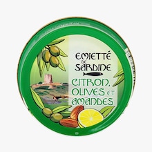 Émietté de sardine citron, aux olives et amandes Conserverie la Belle-Iloise