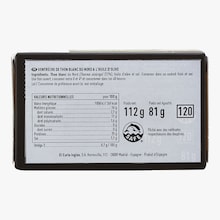 Ventrèche de thon blanc du nord à l'huile d'olive El Corte Inglés - Club del Gourmet