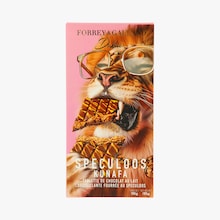 Tablette chocolat Dubaï au lait speculoos Kunafa Forrey & Galland