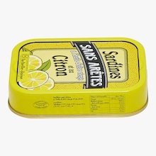 Sardines sans arêtes à l'huile d'olive vierge et au citron Conserverie la Belle-Iloise