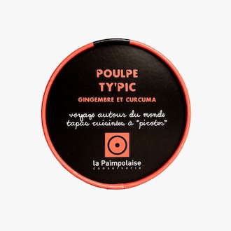Poulpe Ty'pic - gingembre et curcuma Paimpolaise Conserverie