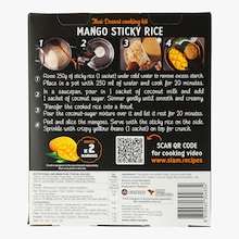 Kit de pr&eacute;paration pour riz gluant &agrave; la mangue Siam