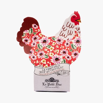 V&eacute;ritable &oelig;uf coquille chocolat de P&acirc;ques pralin&eacute; &eacute;clats de noisette Le Petit Duc