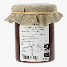 Confiture extra fraise, framboise et griotte Les Confitures de Pascal