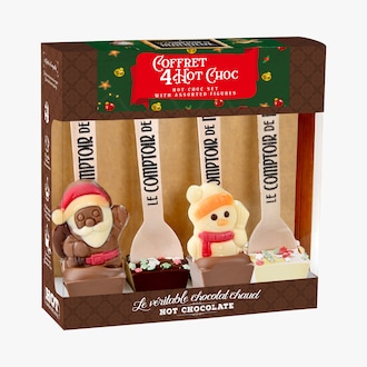 Coffret 4 Hot Chocolate Edition Noël Le Comptoir de Mathilde