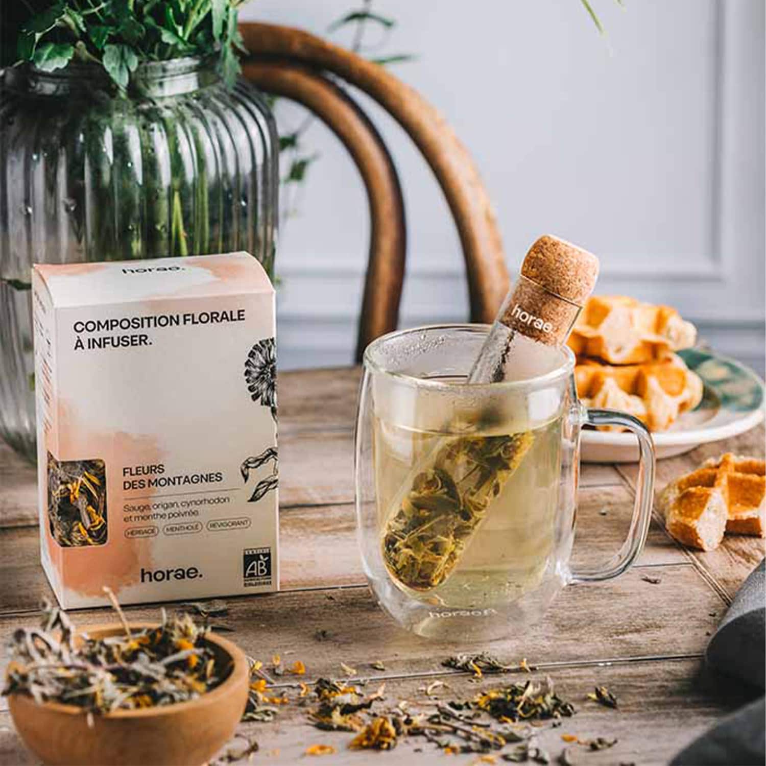 Tisane aux fleurs des montagnes bio Horae