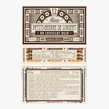 Petits-Beurre de Lorient au Chocolat Noir Albert Ménès