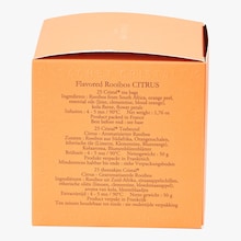 Rooibos parfumé Citrus - Boîte de 25 sachets Dammann Frères