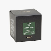 Th&eacute; vert parfum&eacute; Soleil Vert - Bo&icirc;te de 25 sachets Dammann Fr&egrave;res