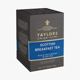 Thé noir Scottish Breakfast - 20 sachets Taylors of Harrogate