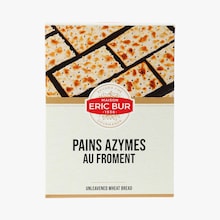 Pain azyme croustillant &agrave; la farine de froment Eric Bur