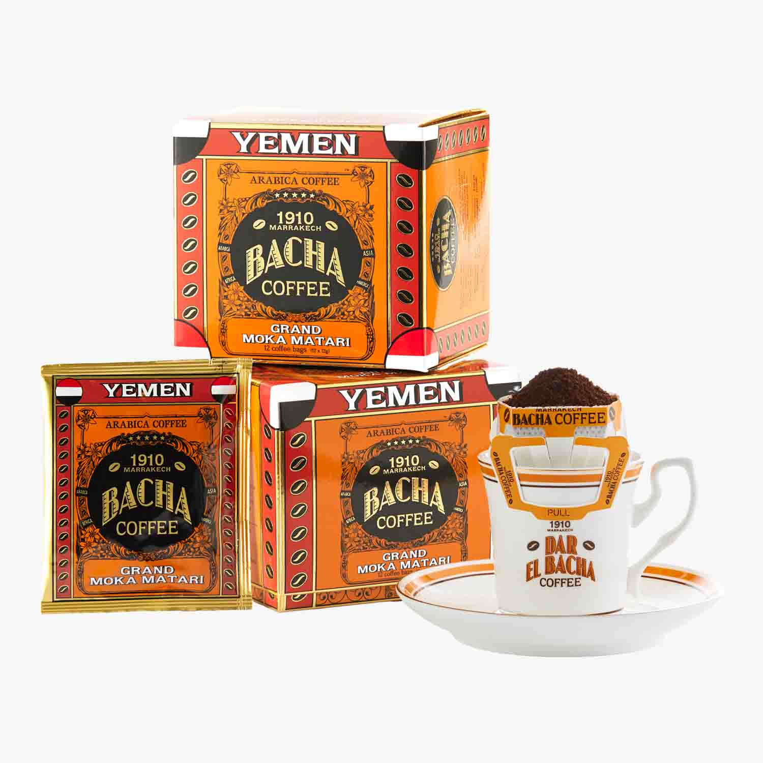 Caf&eacute; Arabica Grand Moka Matari Bacha Coffee