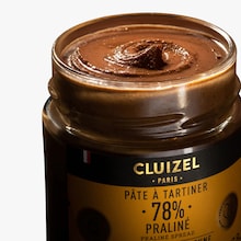 Pâte à tartiner praliné 78 % praliné Cluizel