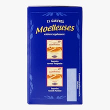 Gaufres fourrées à la vanille de Madagascar La Dunkerquoise