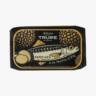 Sardines &agrave; la truffe d&rsquo;&eacute;t&eacute; 1&nbsp;% aromatis&eacute;es Artisan de la Truffe