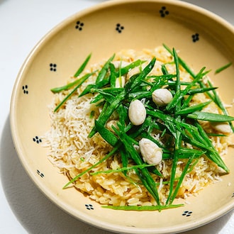 P&acirc;tes aux amandes et au parmesan null