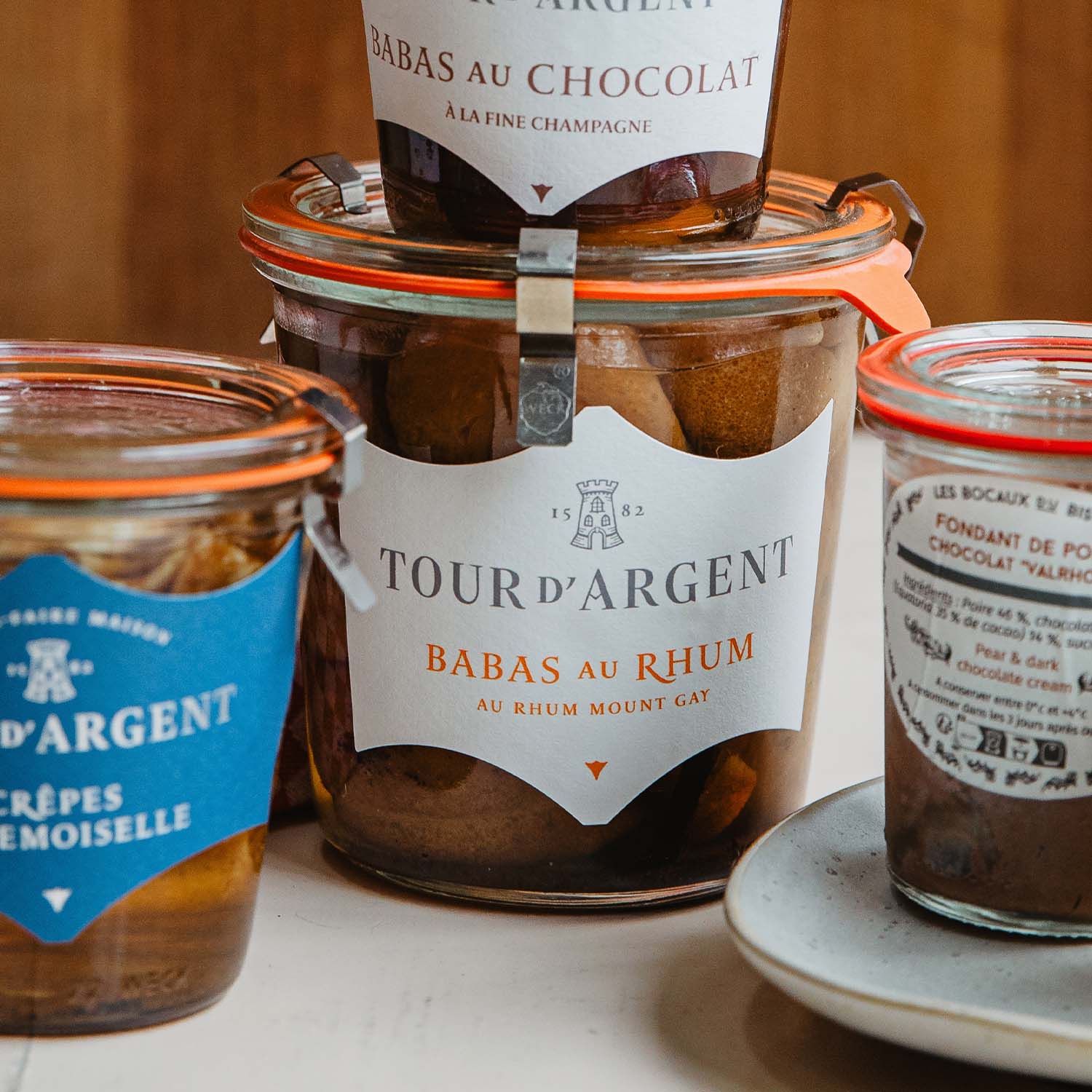 Babas au rhum Mount Gay - vanille et zestes d'orange L'&eacute;picerie de la Tour d'Argent