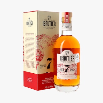 Rhum vieux 7 ans d'âge - Traditionnel Isautier