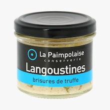 Tartinable &agrave; base de langoustines et brisures de truffe Paimpolaise Conserverie