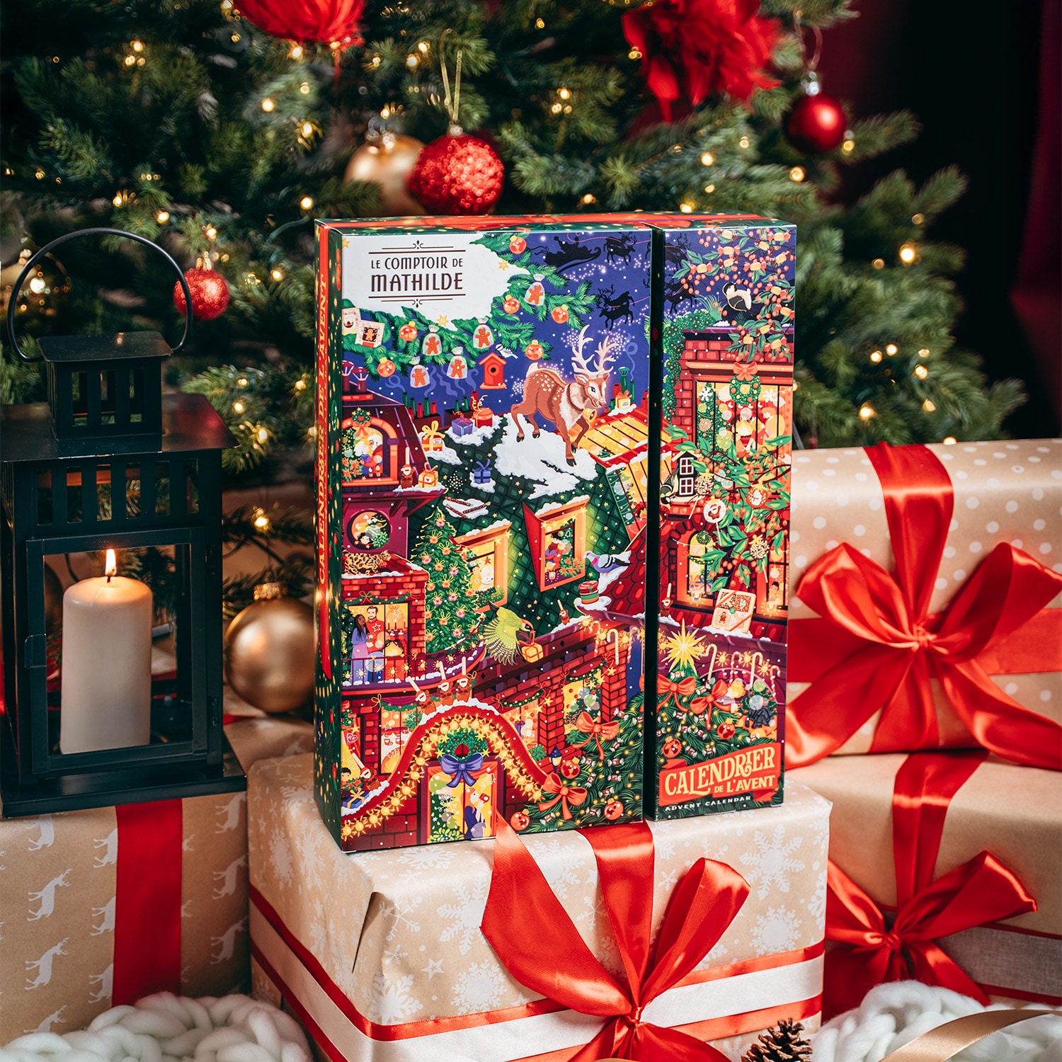 Calendrier de l'avent 2025 - Confiseries et chocolats Le Comptoir de Mathilde