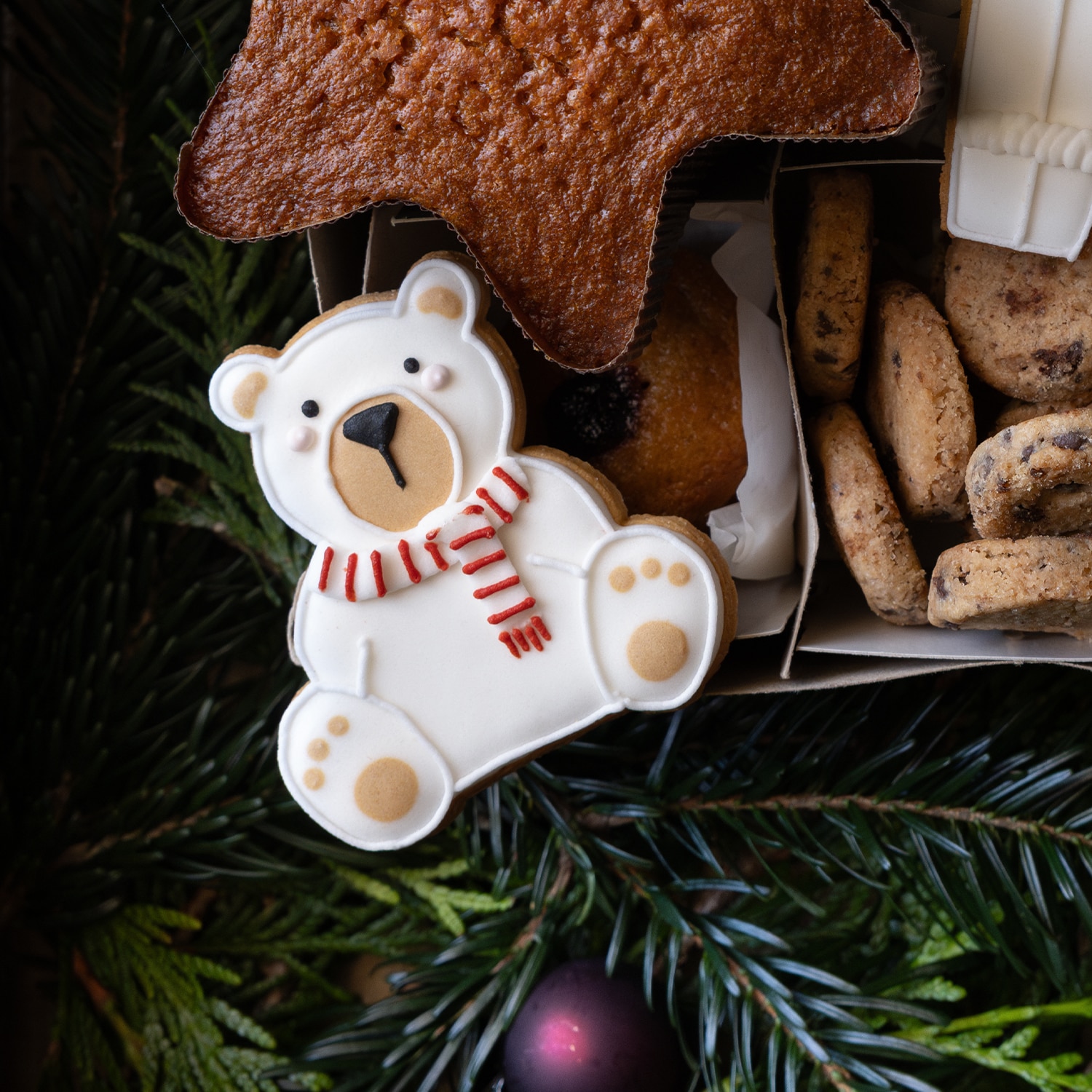 Biscuit ourson de Noël Fabulous Biscuits