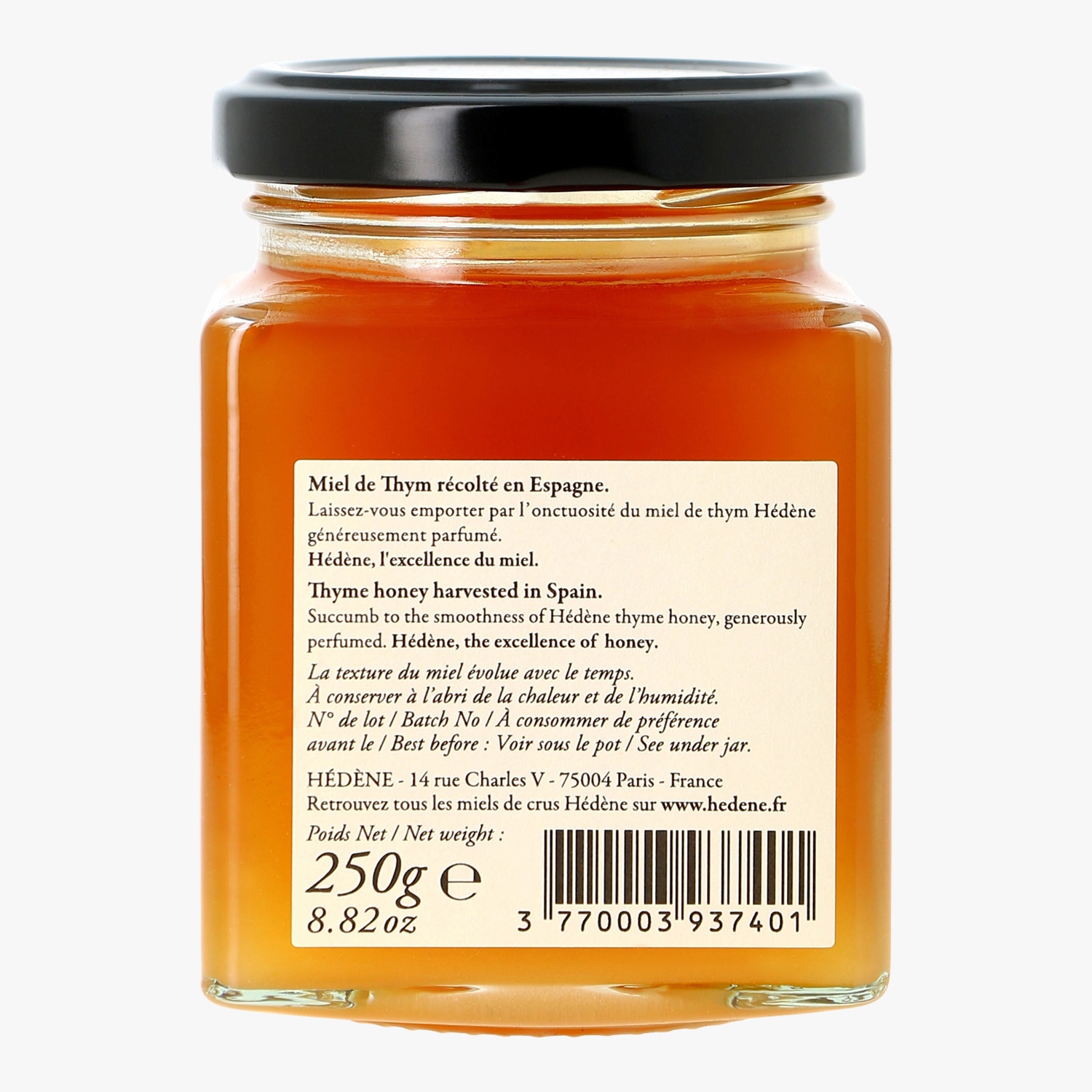 Vente en ligne miel de thym