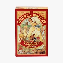 Gaufres flamandes rhum La Dunkerquoise