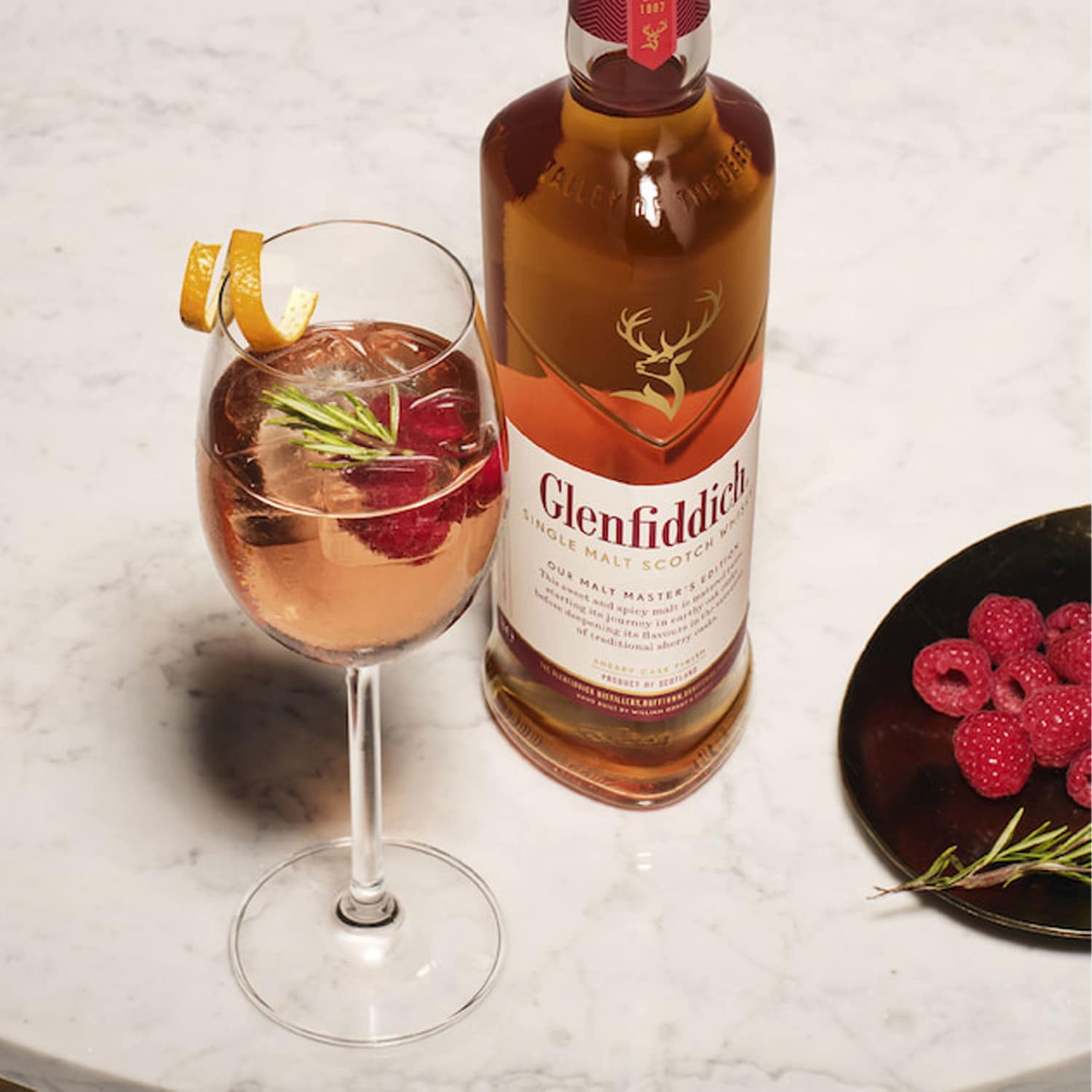 Glenfiddich, Our Malt Master's Edition, single malt scotch whisky, sous coffret Glenfiddich