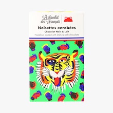 Noisettes enrobées de chocolat noir et lait Le Chocolat des Français