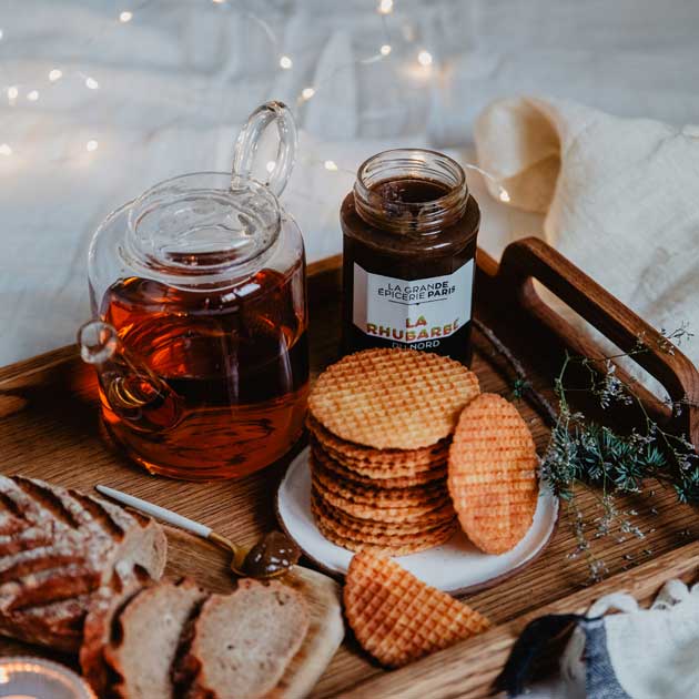 Gaufres pur beurre fourrées saveur vergeoise La Grande Épicerie de Paris