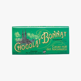 Tablette Real Del Xoconuzco chocolat noir 75 % de cacao Bonnat
