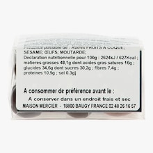 Noisettes croustillantes enrob&eacute;es de chocolat au lait et noir Maison Mercier