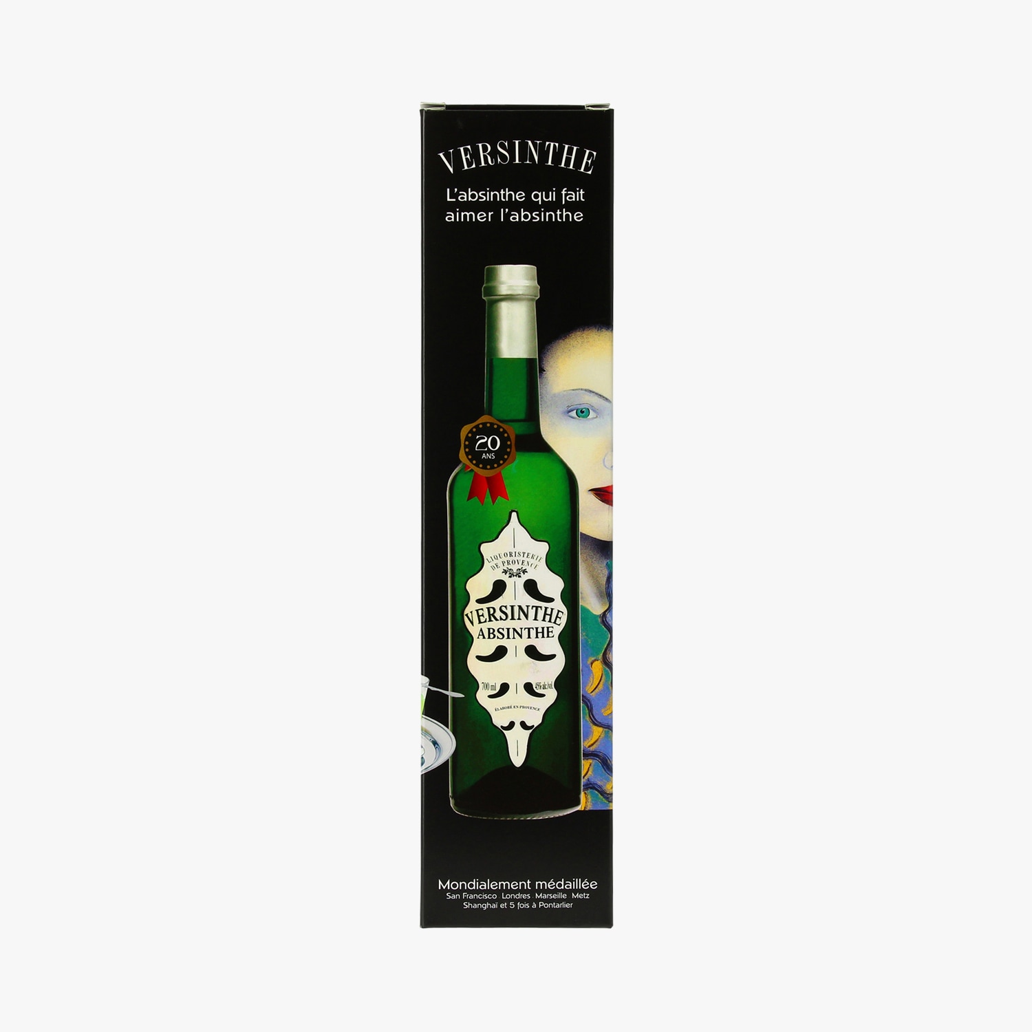 Versinthe, 20 Year Old Absinthe, Boxed - Liquoristerie de Provence