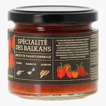 Ajvar sp&eacute;cialit&eacute; des balkans &eacute;pic&eacute; tomates Ajvar Tradition