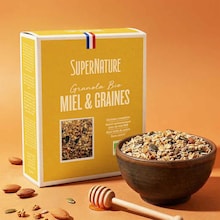 Granola bio au miel & aux graines SuperNature