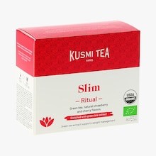 Sachets de th&eacute; vert Rituel minceur bio Kusmi Tea