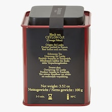 Thé noir Ceylan O.P. N° 7 Dammann Frères