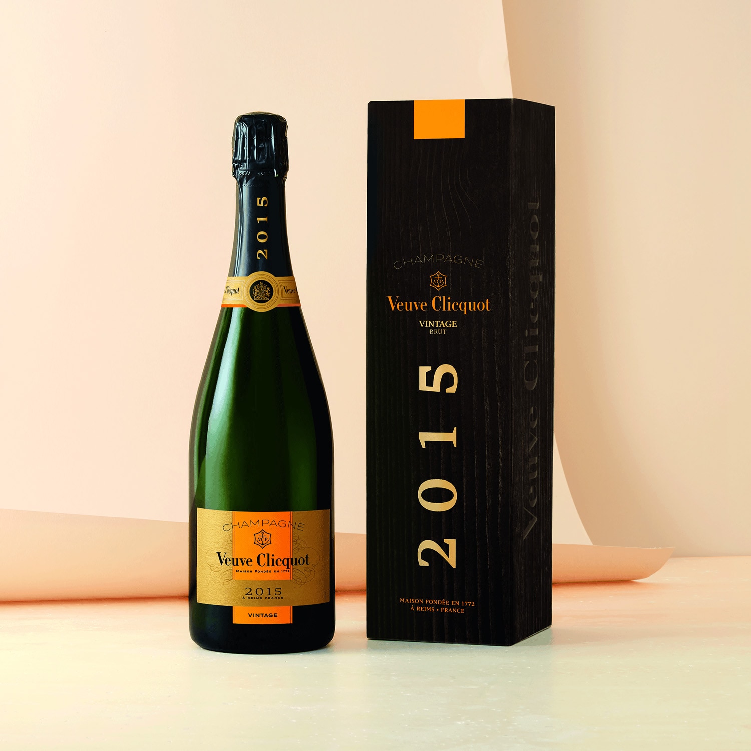 Champagne Veuve Clicquot, Vintage brut, 2015, sous &eacute;tui Veuve Clicquot