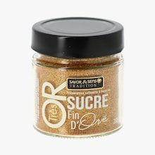 Pr&eacute;paration &agrave; base de sucre fin dor&eacute; Savor & Sens