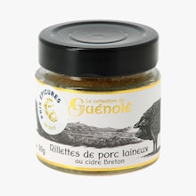 Rillettes de porc laineux au cidre breton bio La Collection de Guénolé