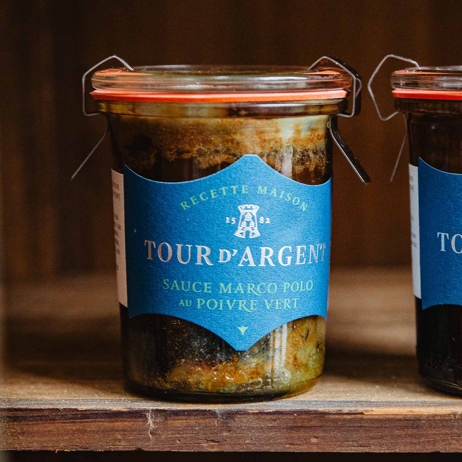 Sauce Marco Polo au poivre vert L'&eacute;picerie de la Tour d'Argent