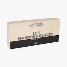 Boîte de 12 marrons glacés La Grande Épicerie de Paris