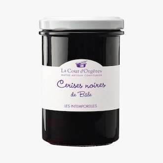 Confiture extra de cerises noires de Bâle La Cour d'Orgères
