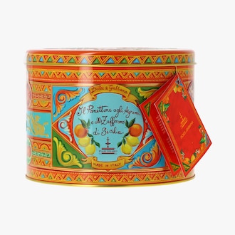 Panettone aux agrumes confits sans raisins secs x Dolce & Gabbana Fiasconaro