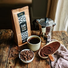 Café en grain - Le cinq - Honduras, Éthiopie, Indonésie, Pérou Maison Lagrange