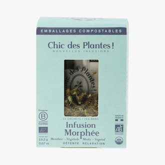 Infusion bio Morph&eacute;e Chic des Plantes !